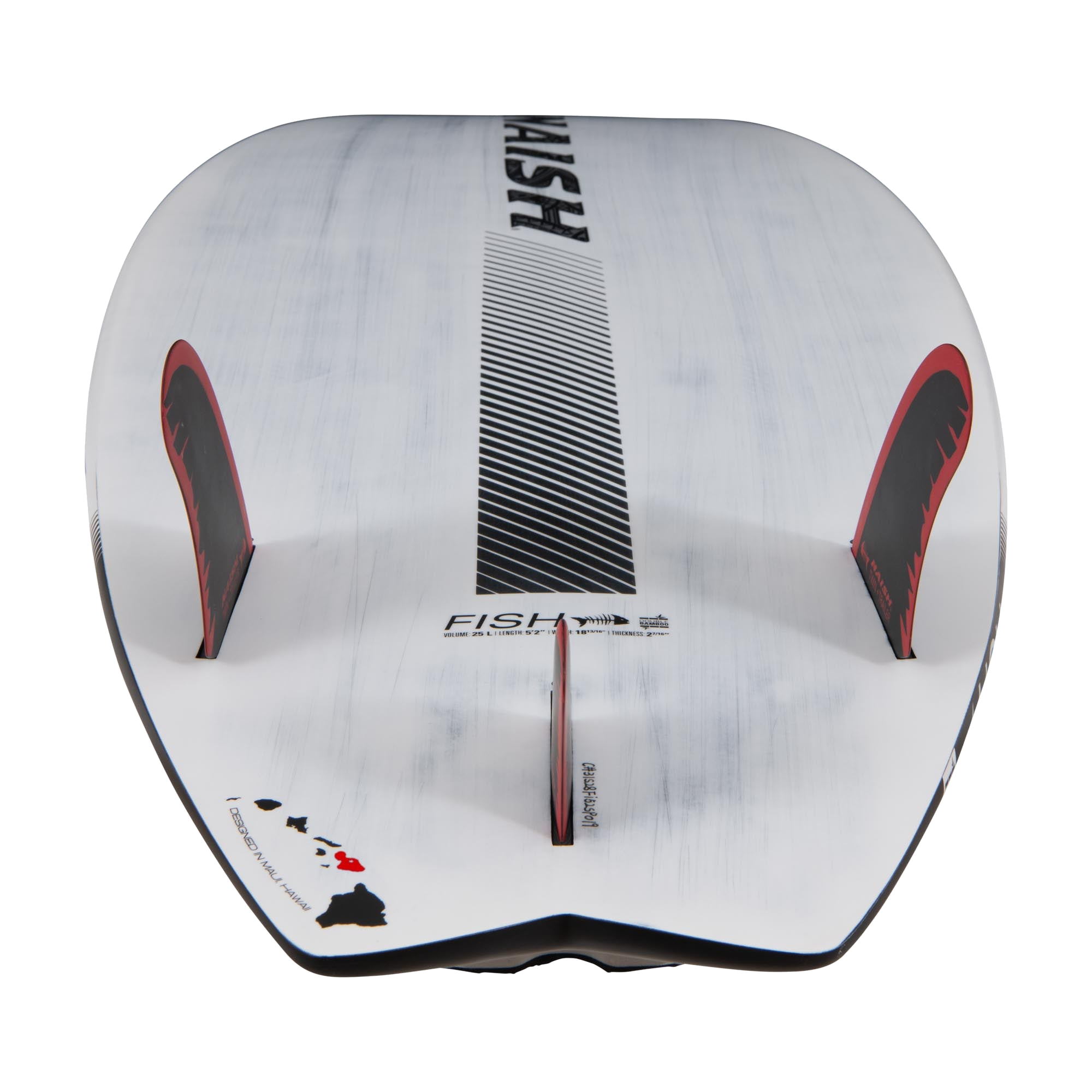 Naish Fish planche kite 5'5" gros volume light wind