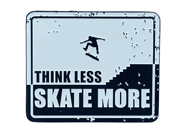 SURFPISTOLS Idées cadeaux Think Less magnet frigo USA