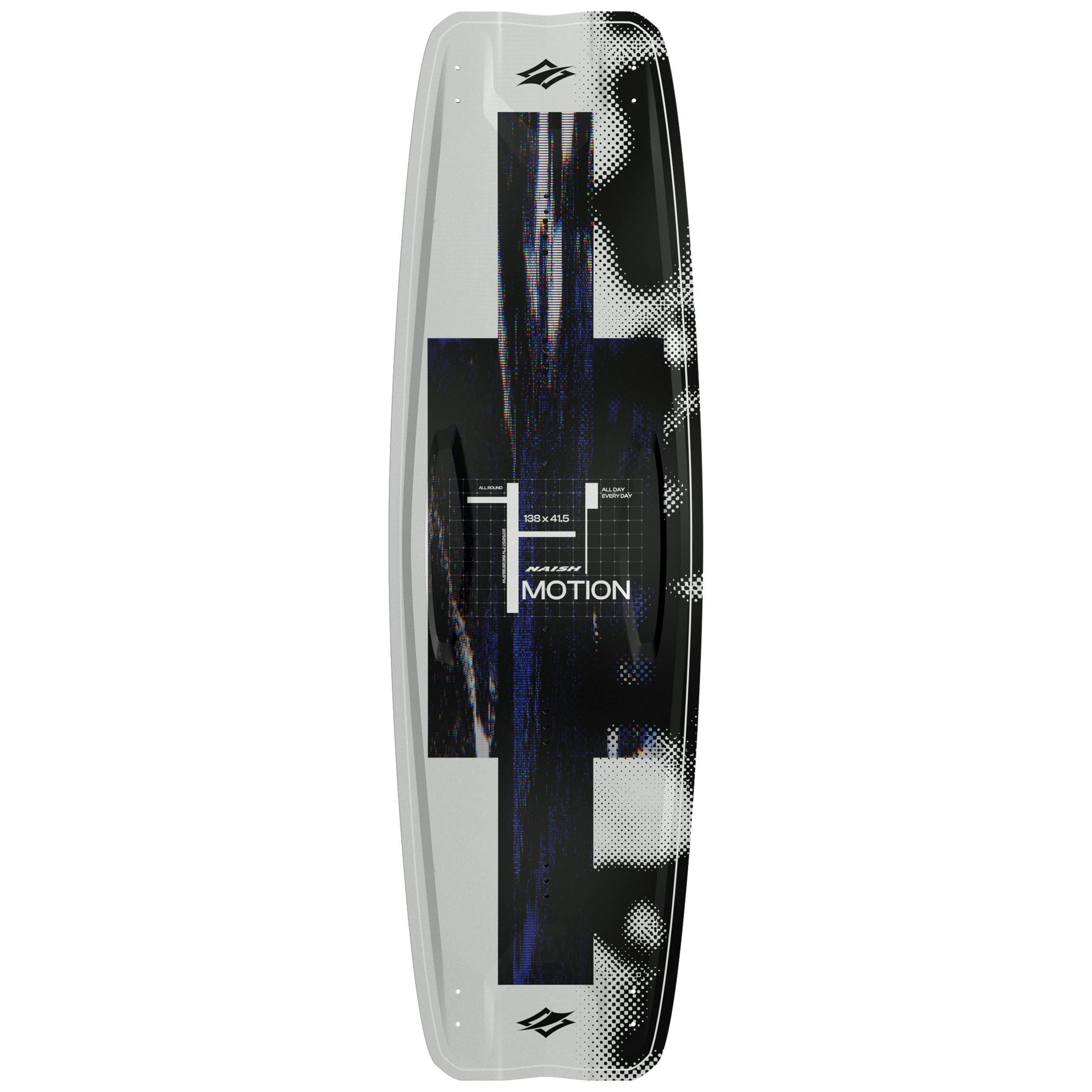 Naish Motion twin-tip kitesurf 138 blanc/noir