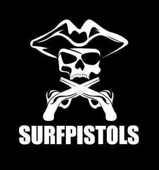 SURFPISTOLS Idées cadeaux plaque métal Pirate alu extérieur