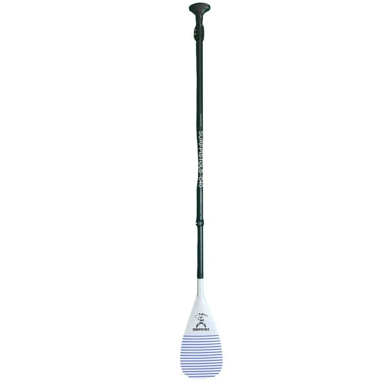 SURFPISTOLS Pagaie SUP carbone C40 3 parties blanche