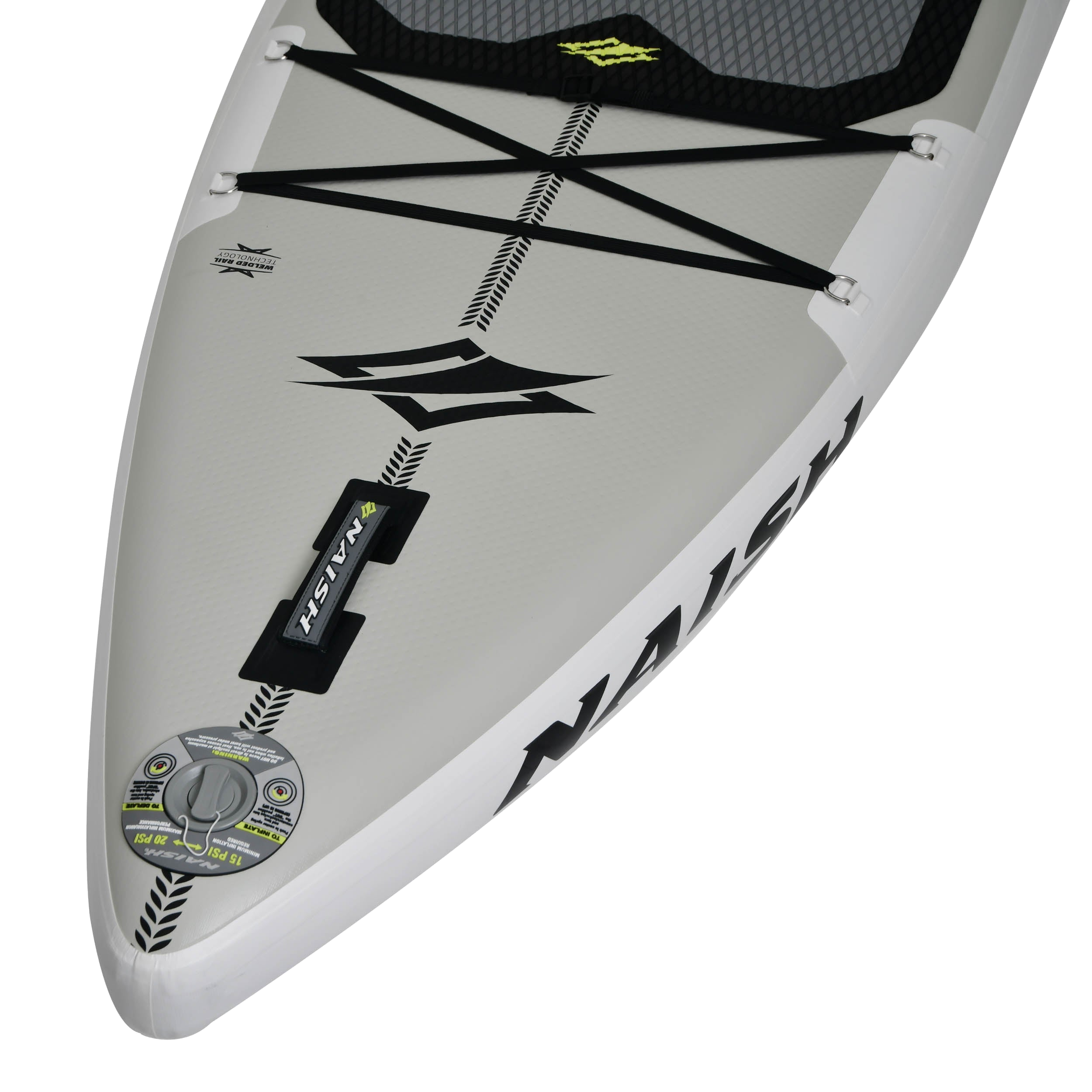 Naish Mana iSup 10'8" paddle gonflable blanc 33"