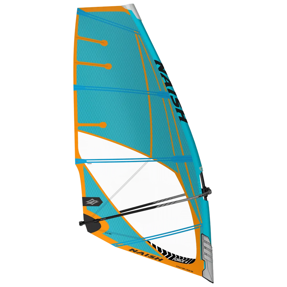 Naish Force 4 Voile windsurf vague 4 lattes bleue