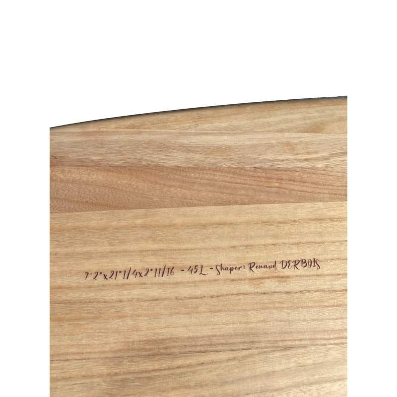 SURFPISTOLS Surf Duke Egg 7’2 Paulownia planche de surf bois