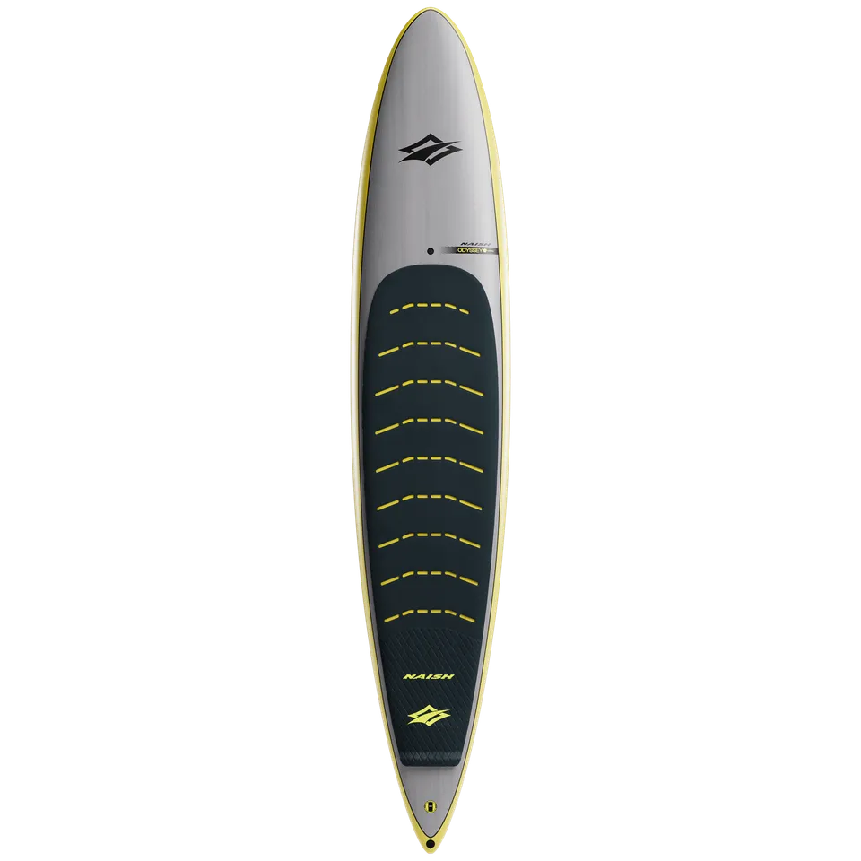 Naish Odyssey DW planche foil Jaune Gris 110L 7'8" downwind