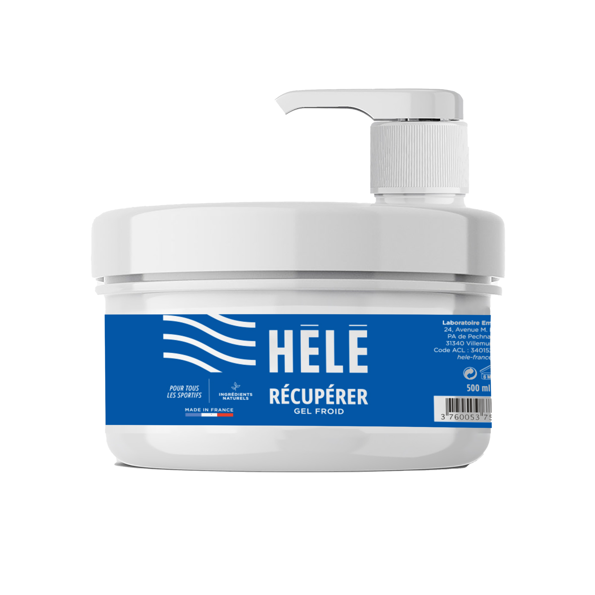 Hélé Articulations & muscles gel froid cryo menthol 75ml