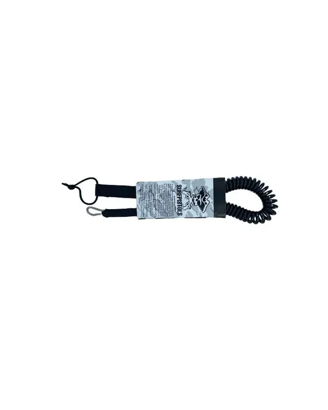 SURFPISTOLS Foils Leash Mousqueton Wingfoil Coiled