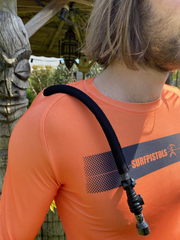 SURFPISTOLS Rescue lycra Downwind rash vest sécurité