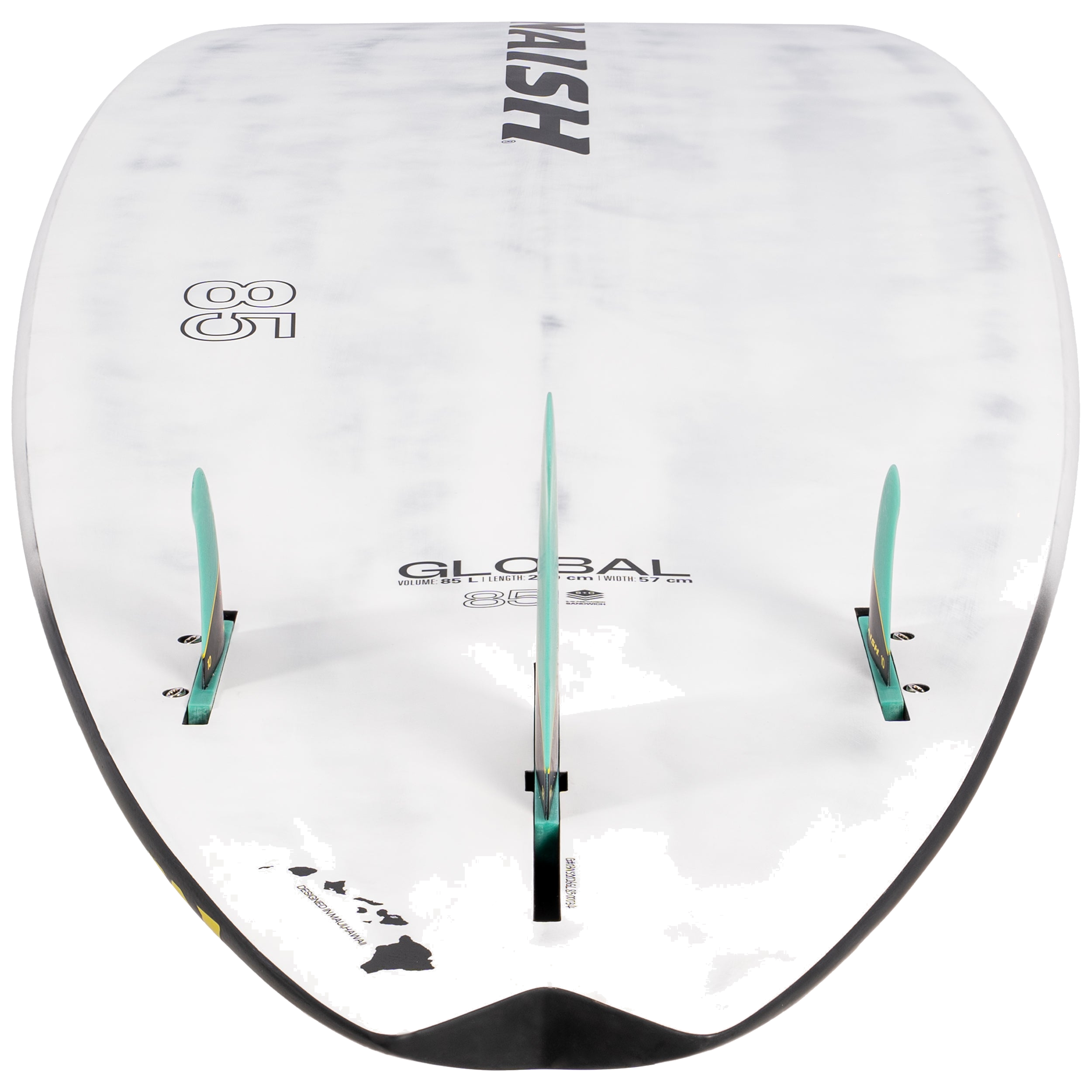 Naish Global 85 Planche Windsurf Blanc/Noir