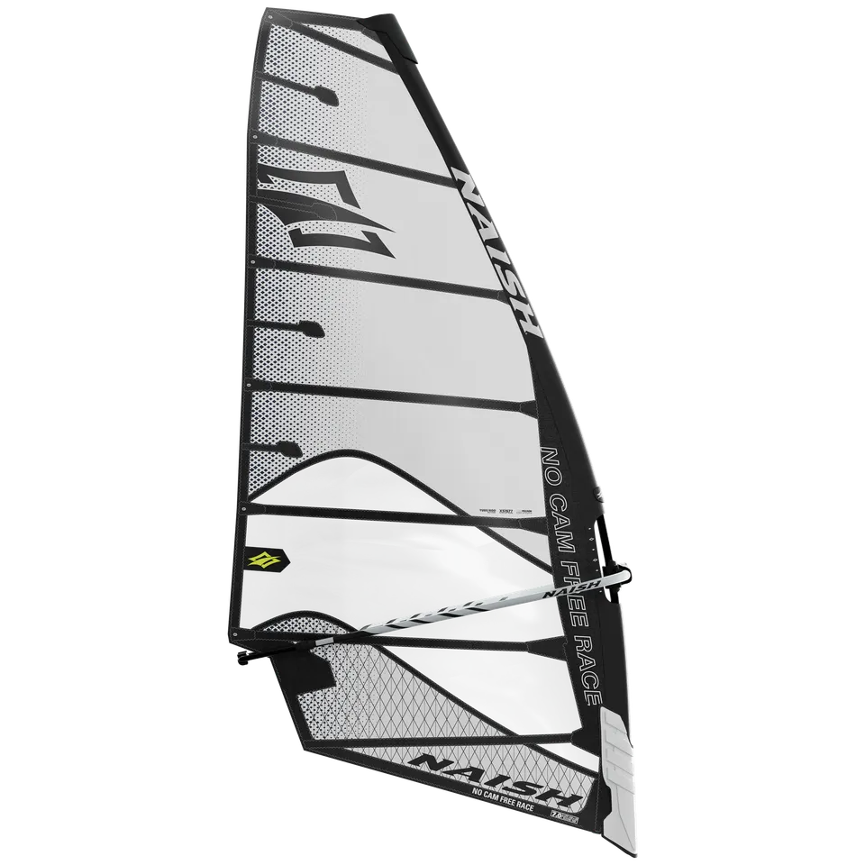 Naish No Cam Freerace 7.0 voile windsurf blanche