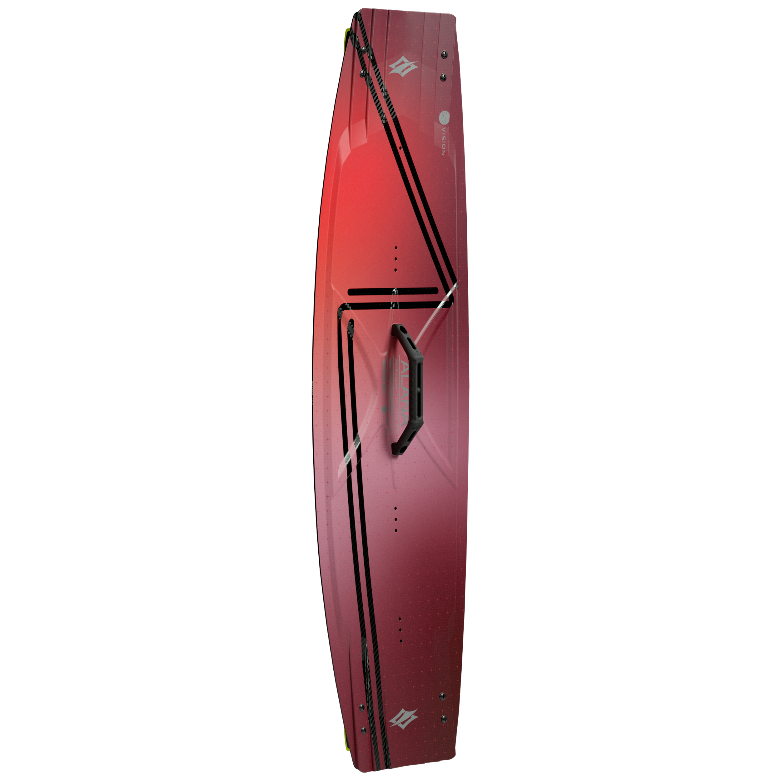 Naish Alana NVision planche twintip 136 carbone rose