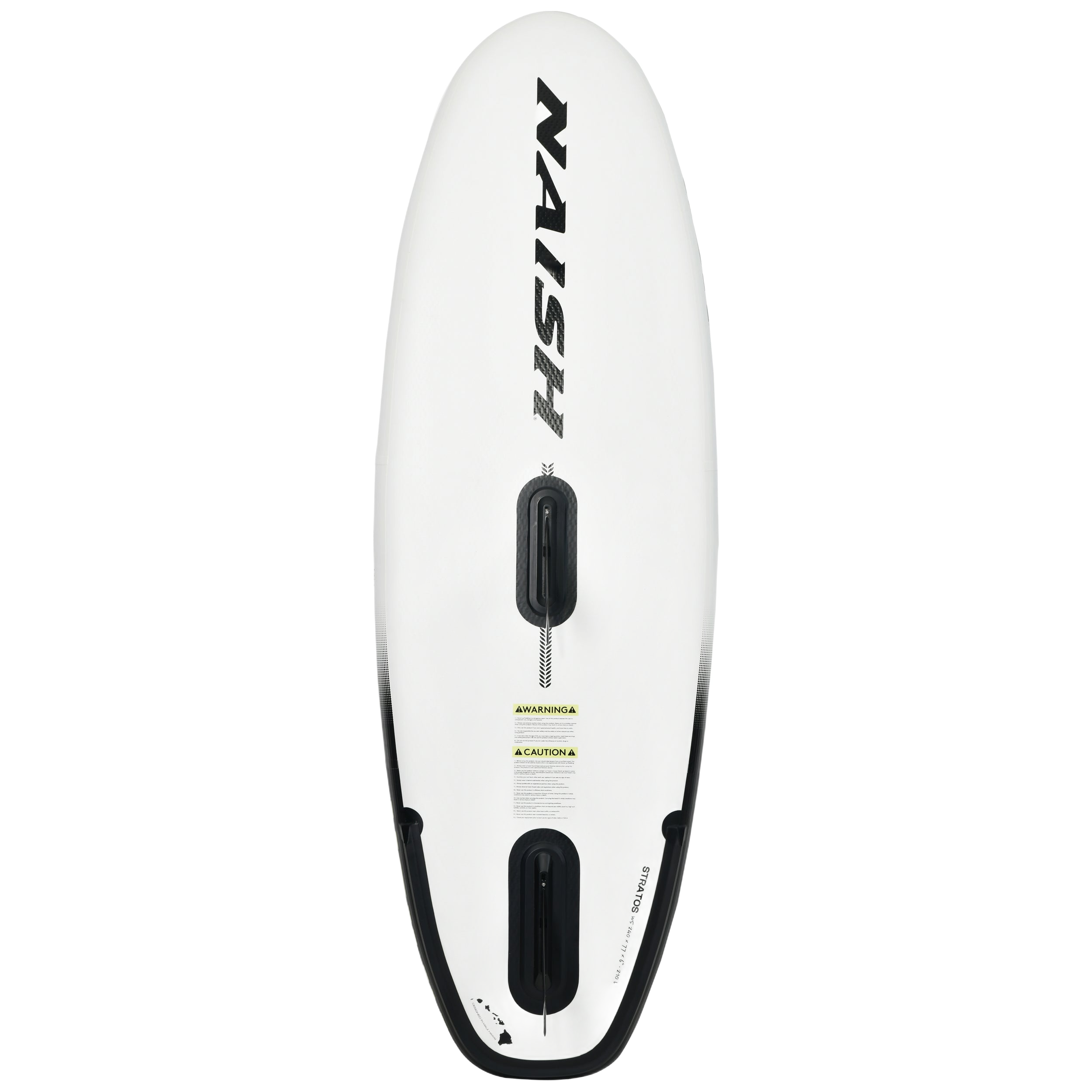 Naish Stratos Inflatable planche windsurf 210 Blanc/Noir 125L