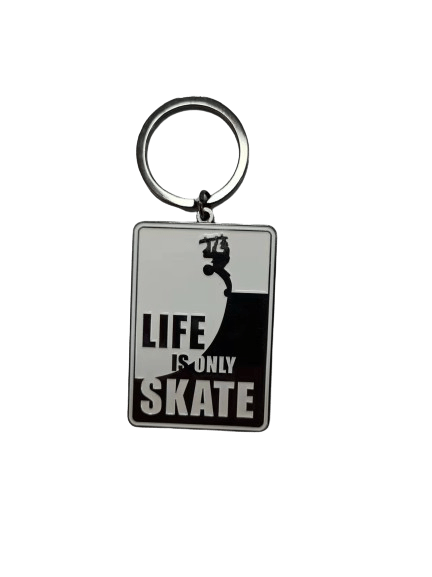 Surfpistols Life Is Only Skate porte-clés skate 30 mm