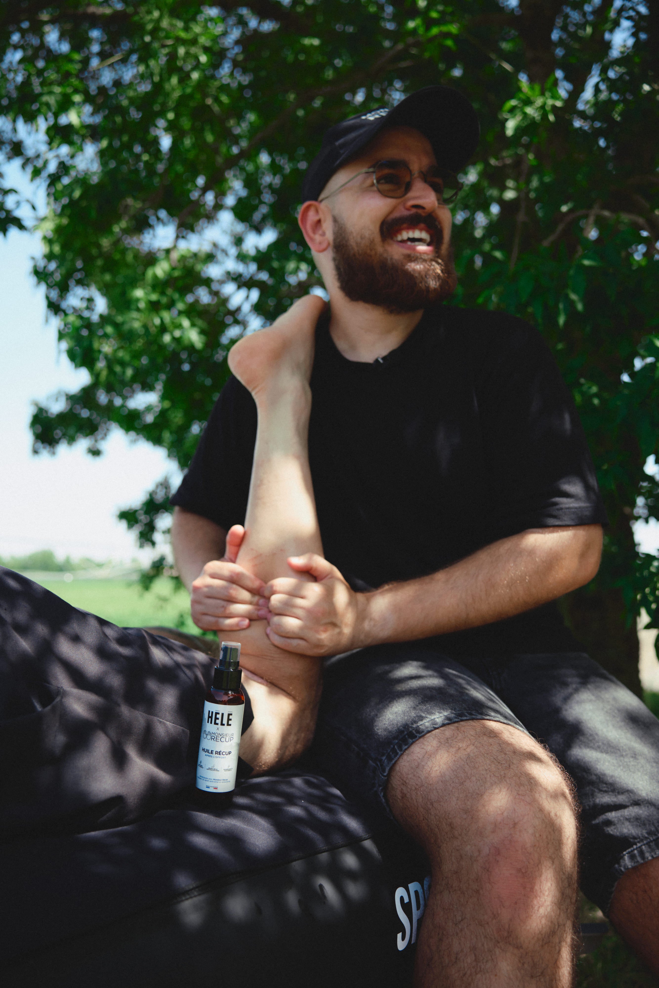 HÉLÉ Huile massage récupération arnica Monsieur Récup