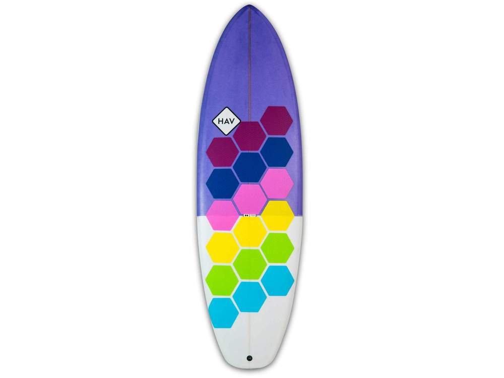 Surfpistols HexaTraction Candy Shop pads surf 18 hexagones