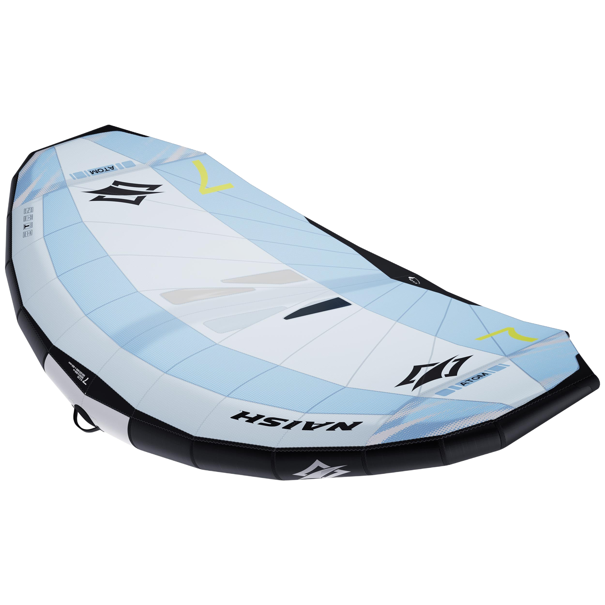 Naish Atom Aile Wing 7m Bleu Light Wind