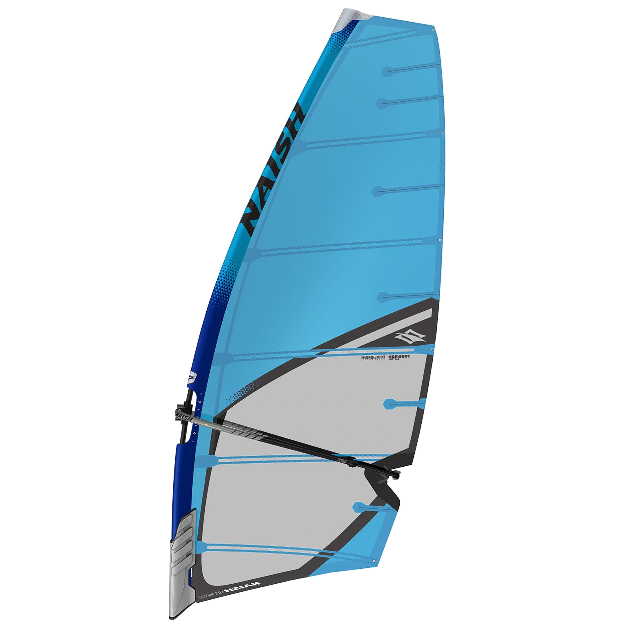 Naish Sails S28 Lift RN 5.4 voile windsurf bleue foil