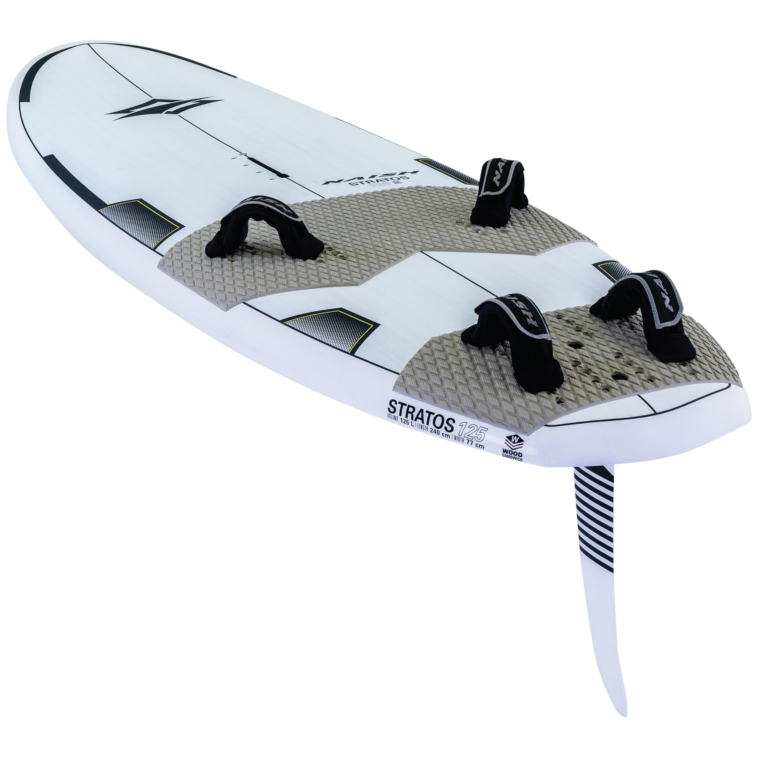 Naish Stratos Wood planche windsurf 115 noir