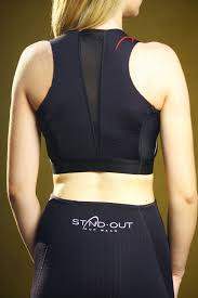 Surfpistols Stand Out Air Bra Brassiere moulante dos couvert