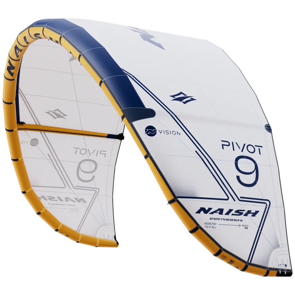 Naish Pivot NVision aile kitesurf 9.0 blanche performance