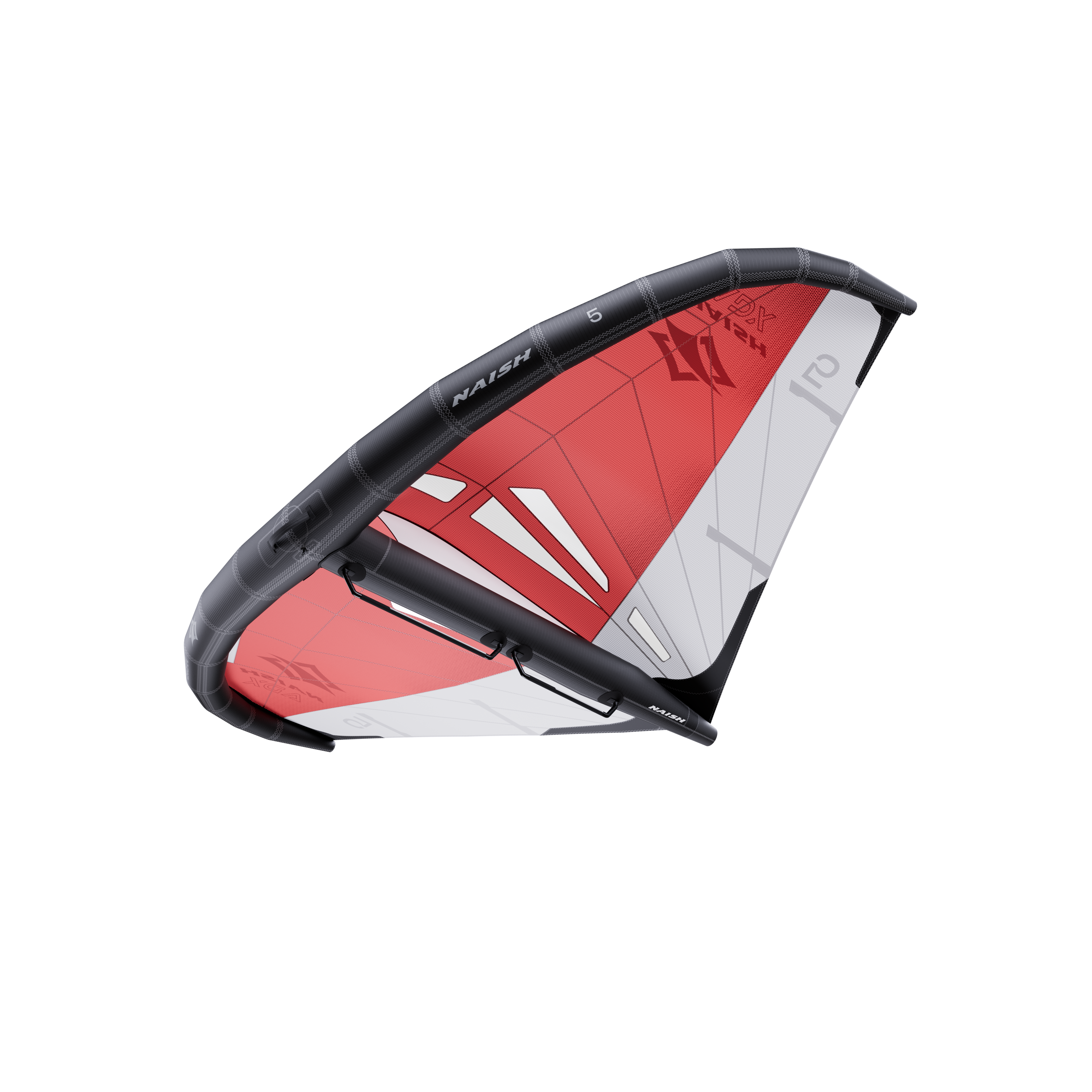 Naish ADX 5.0 aile de wing Red White freeride