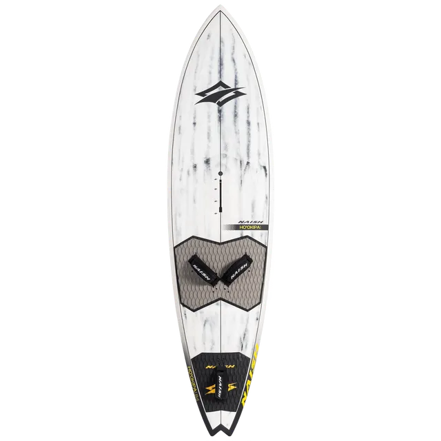 Naish Hookipa Quad Planche Windsurf 96L Blanc/Noir vague