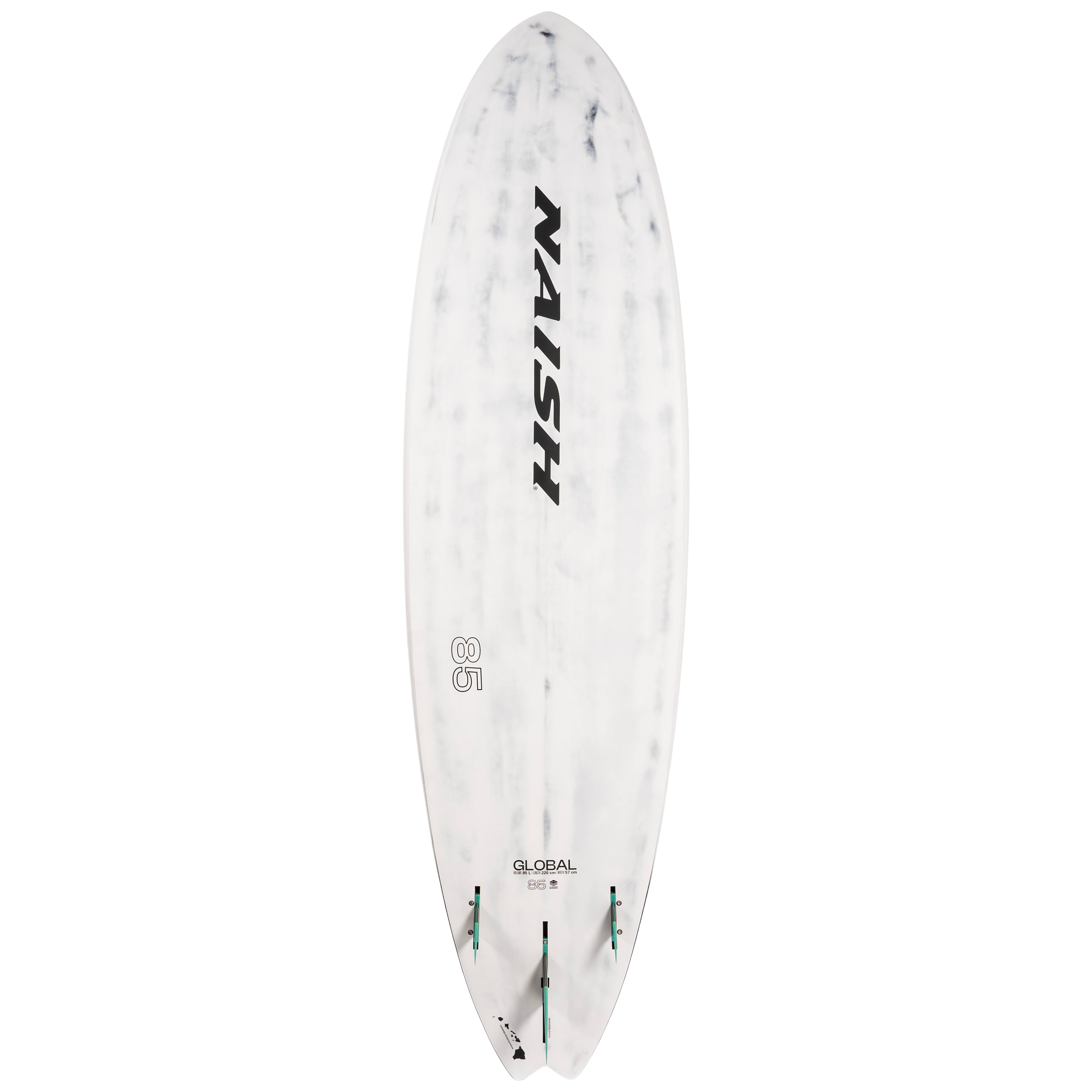Naish Global 85 Planche Windsurf Blanc/Noir