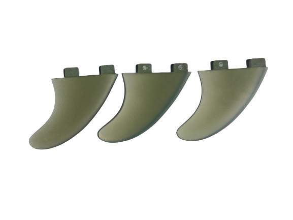 Surfpistols Surf dérives Tri Fins Glass 2 Tabs taille M