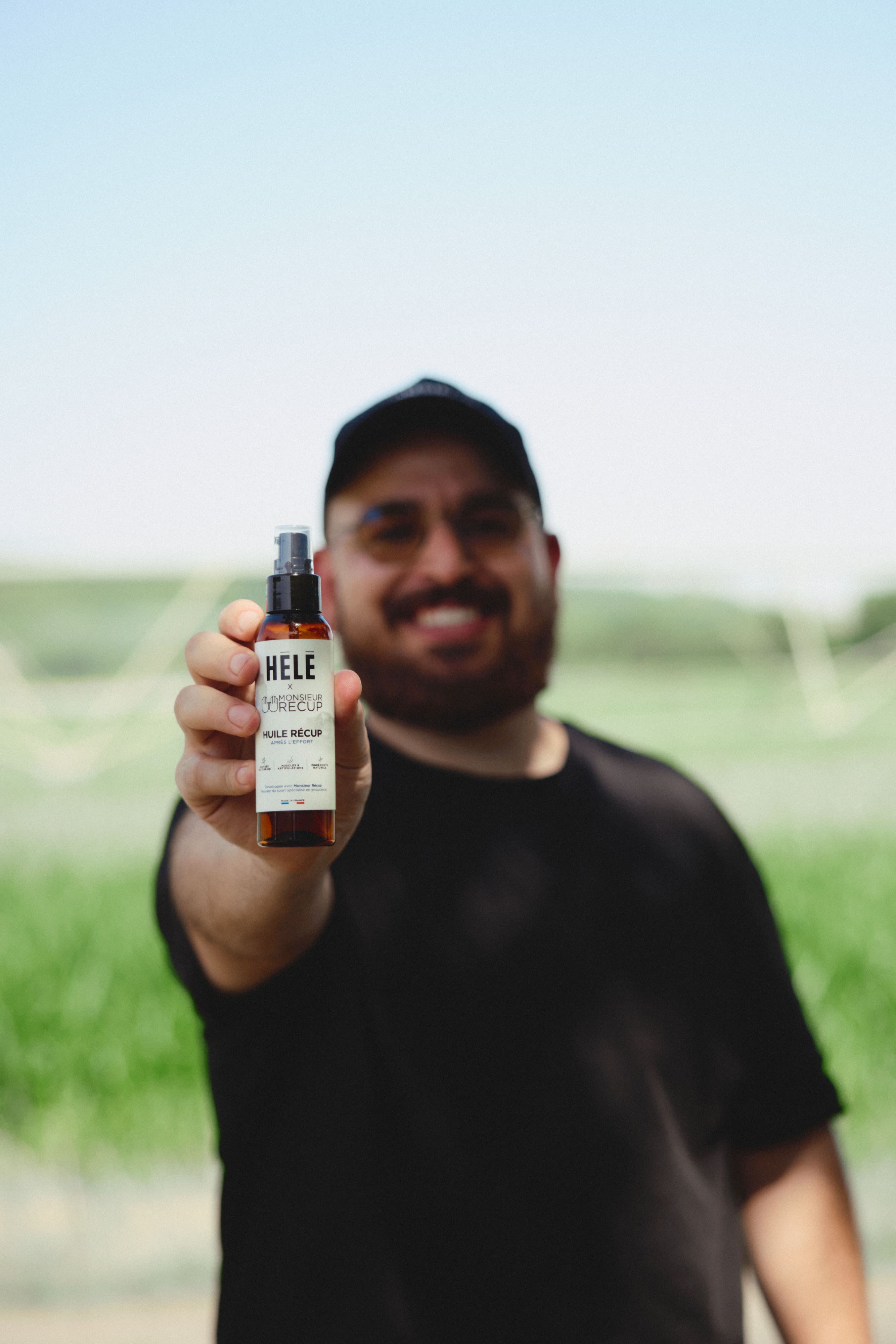HÉLÉ Huile massage récupération arnica Monsieur Récup