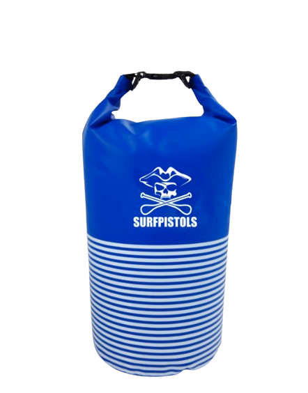 SURFPISTOLS 20L sac étanche bleu PVC roll-top
