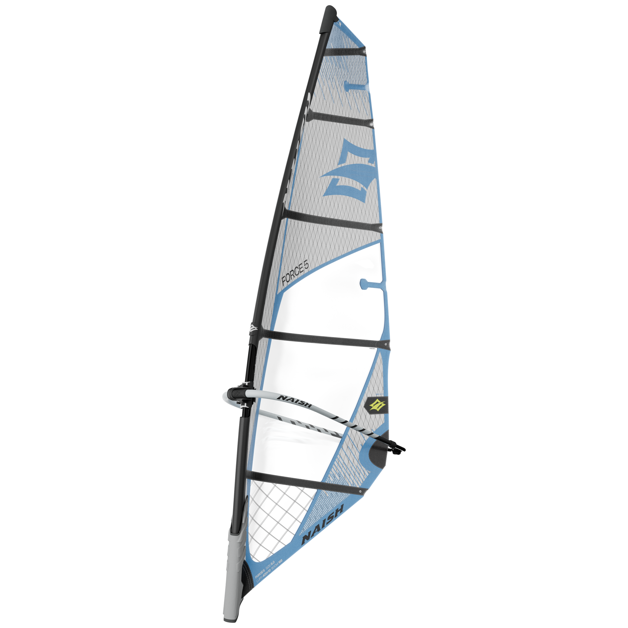 Naish Force 5 Voile windsurf vent fort 5.3 noire
