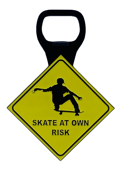 Surfpistols Idées Cadeaux Décapsuleur Skate At Own Risk