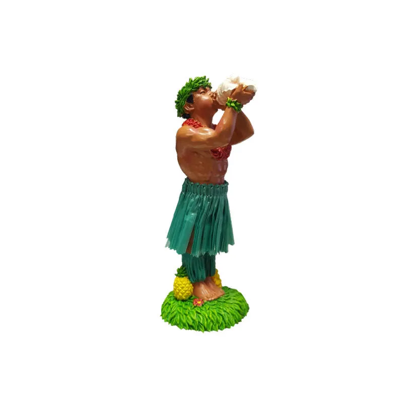 SURFPISTOLS Keanu poupée hawaïenne coquillage 10 cm