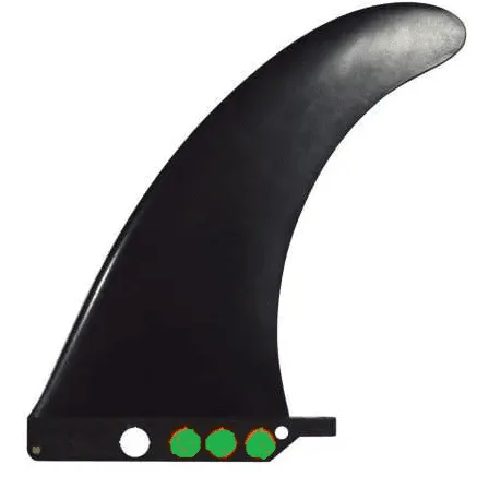SURFPISTOLS Stand Up Paddle Aileron 9" Sans Vis Vert
