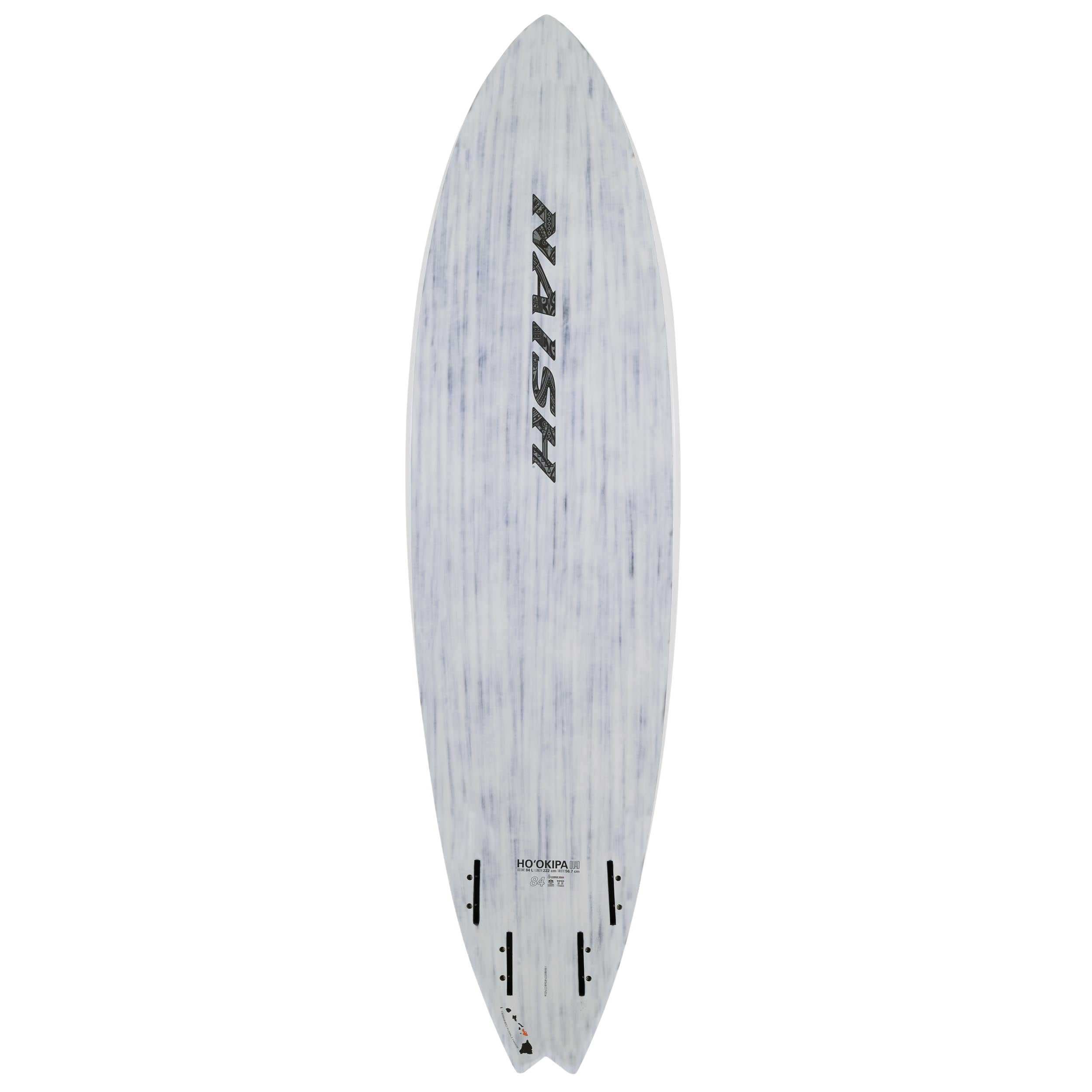 Naish Hookipa Quad Planche Windsurf 88L Noir/Blanc
