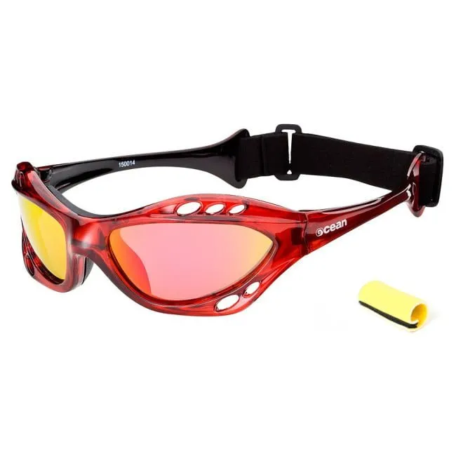 SURFPISTOLS Cumbuco lunettes nautiques rouge polarisées