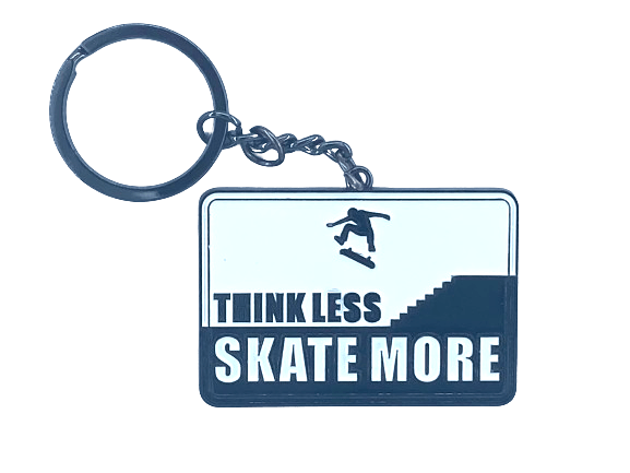 SURFPISTOLS Porte-Clés Think Less Skate More 30 mm