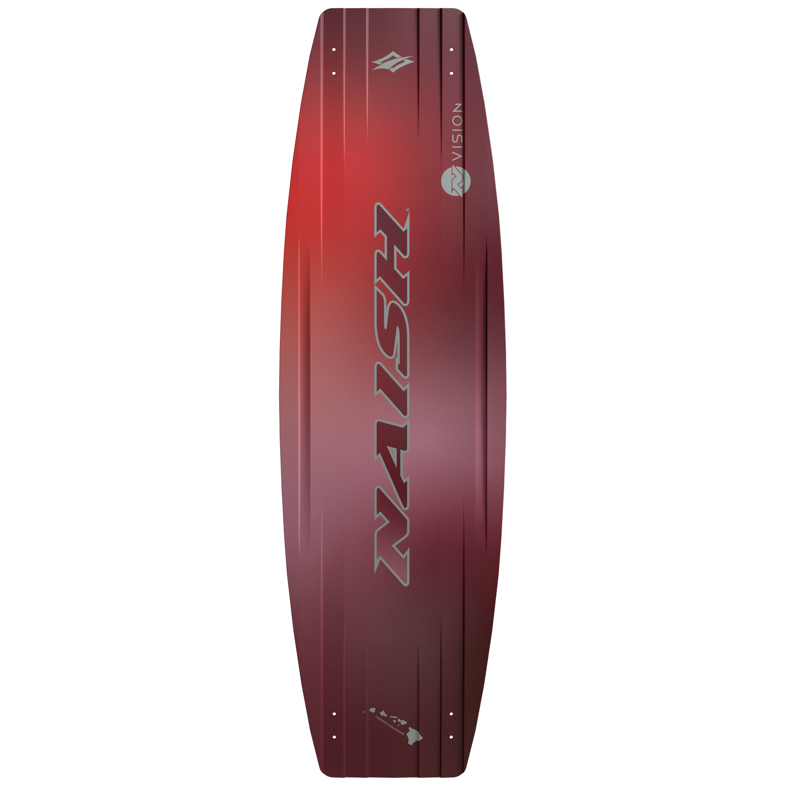 Naish Alana NVision planche twintip 136 carbone rose