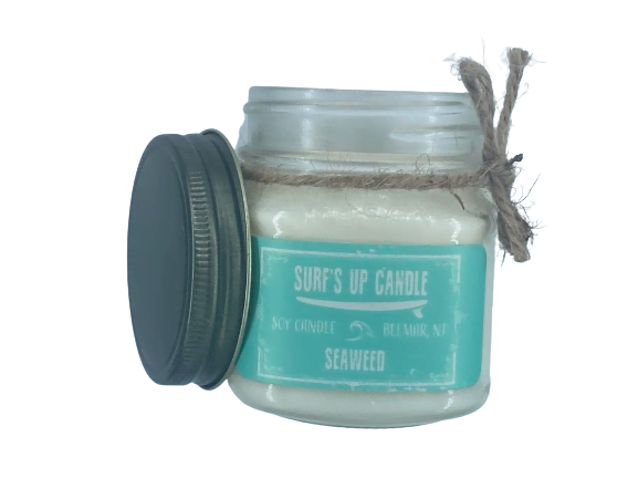 SURFPISTOLS Idées cadeaux bougie bio Seaweed 225 g soja