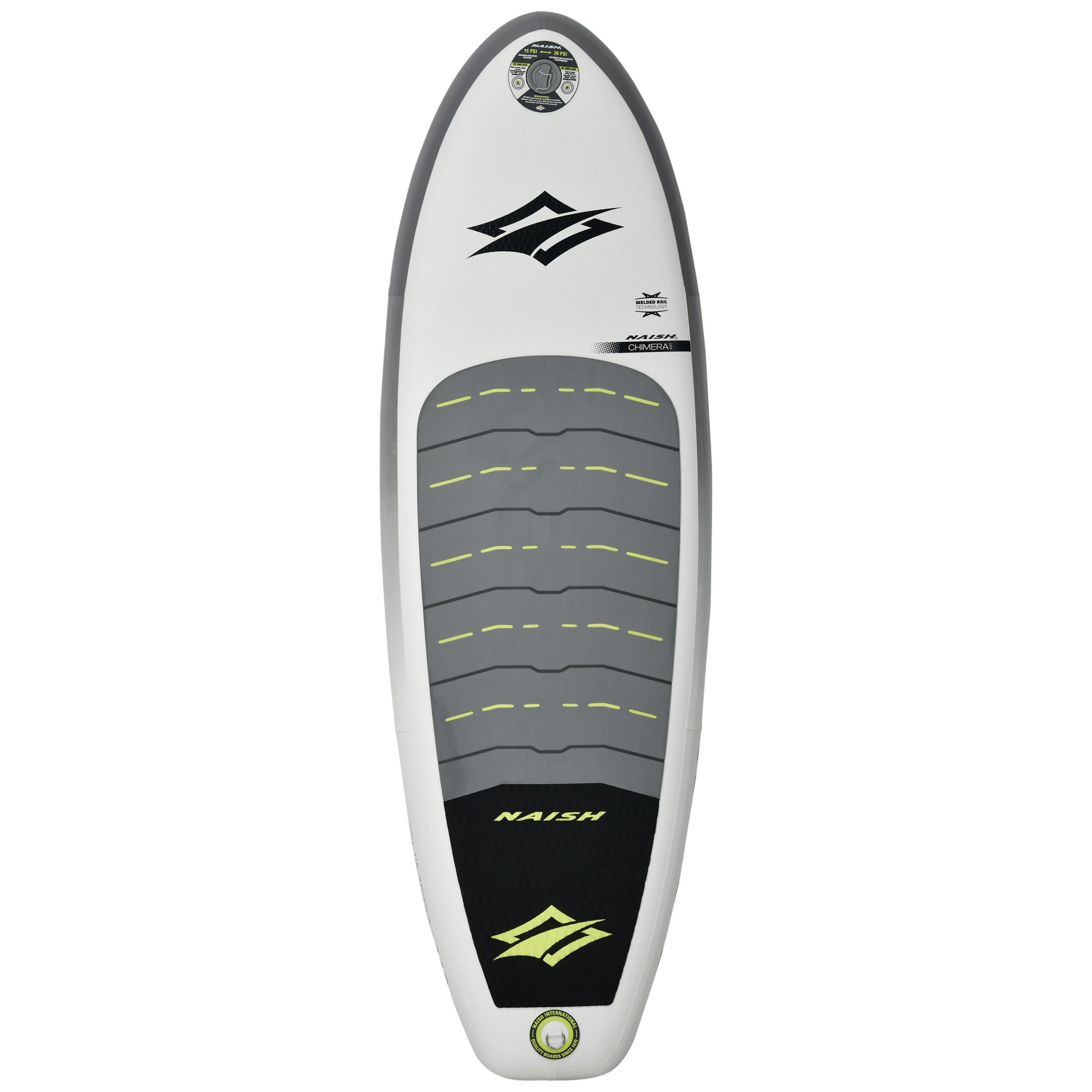 Naish Chimera Air planche foil gonflable blanche 140L