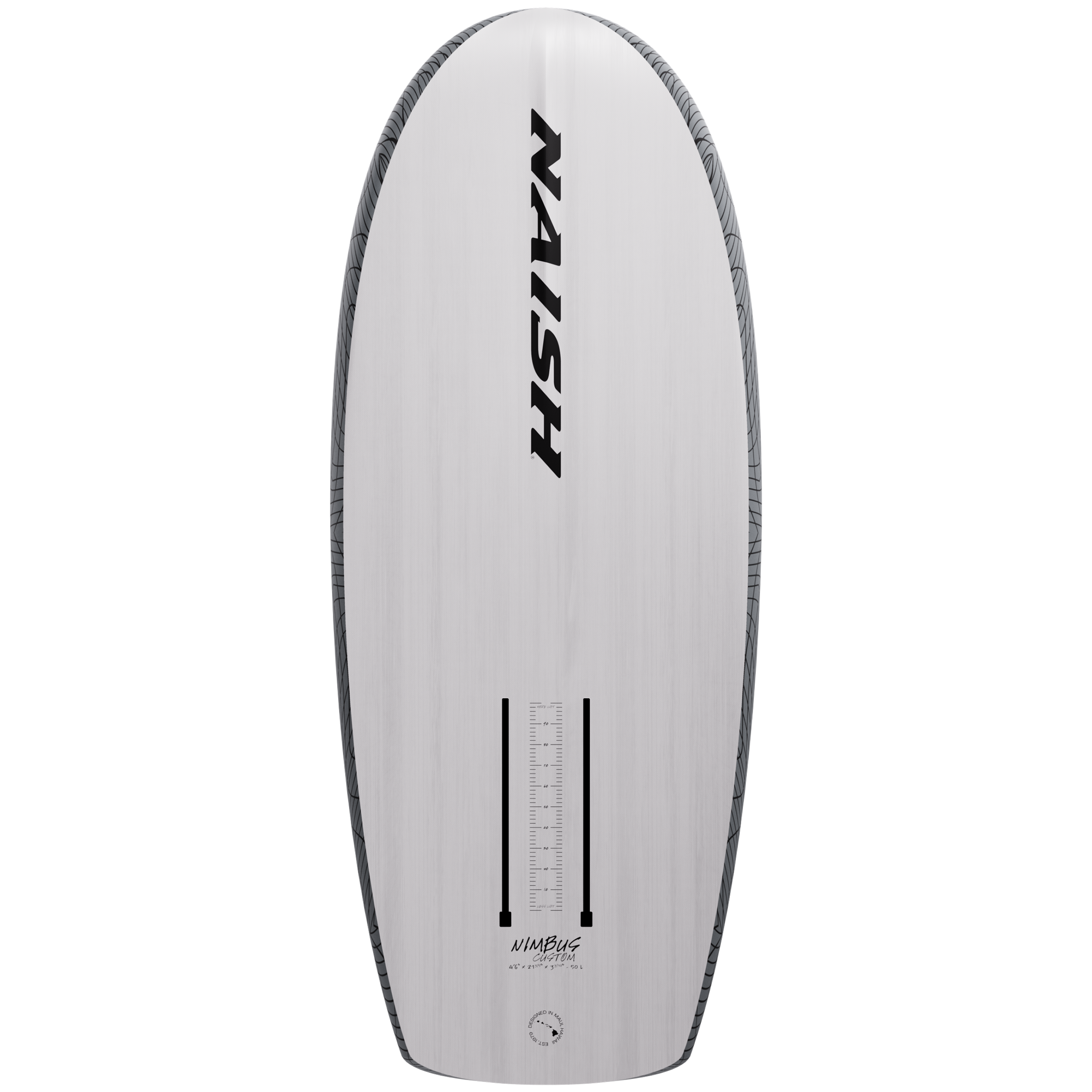 Naish Nimbus Custom planche wing foil Gris 50L 4'6" freestyle