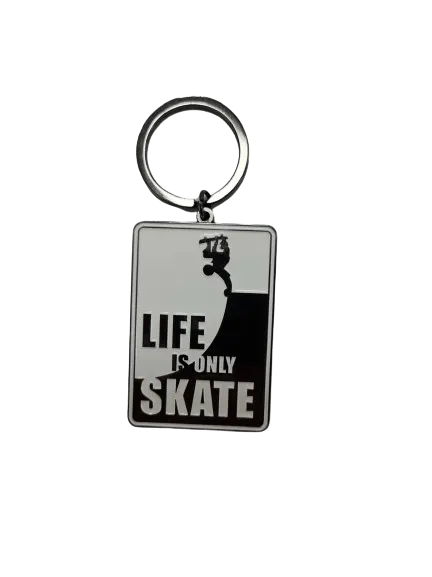 Surfpistols Life Is Only Skate porte-clés skate 30 mm