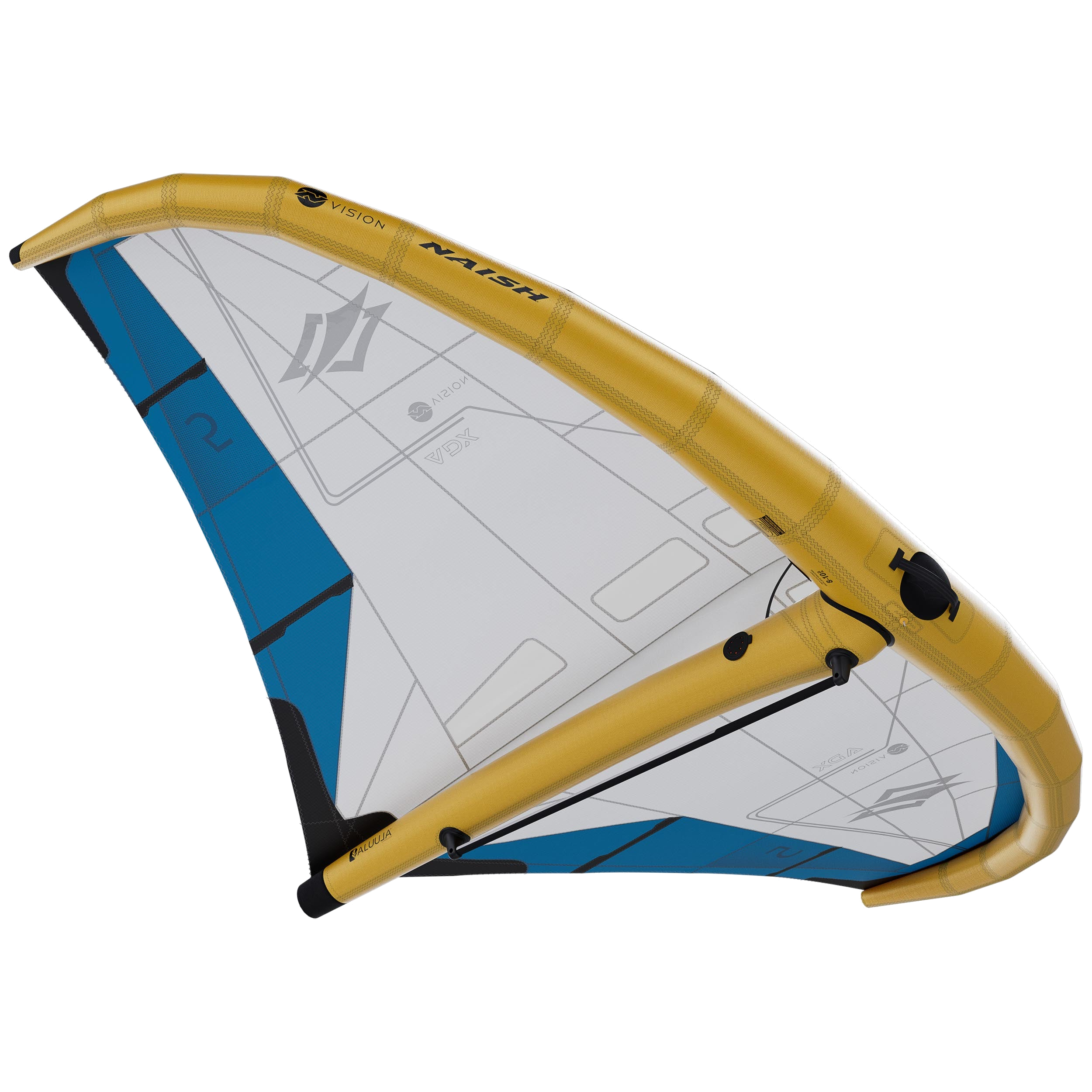 Naish 2025 ADX NVision aile de wing 5m Aluula maniable