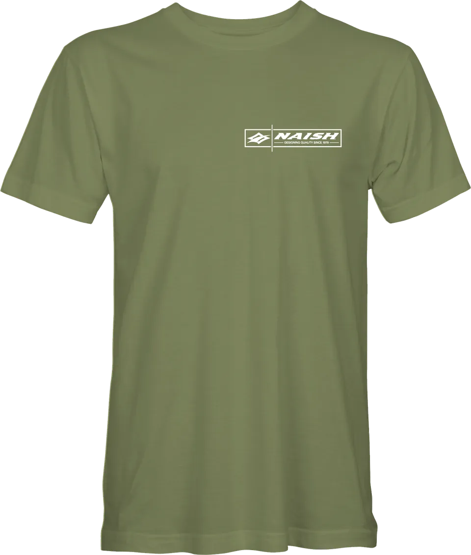 Naish Team Wear Since 1979 Tee t-shirt vert S