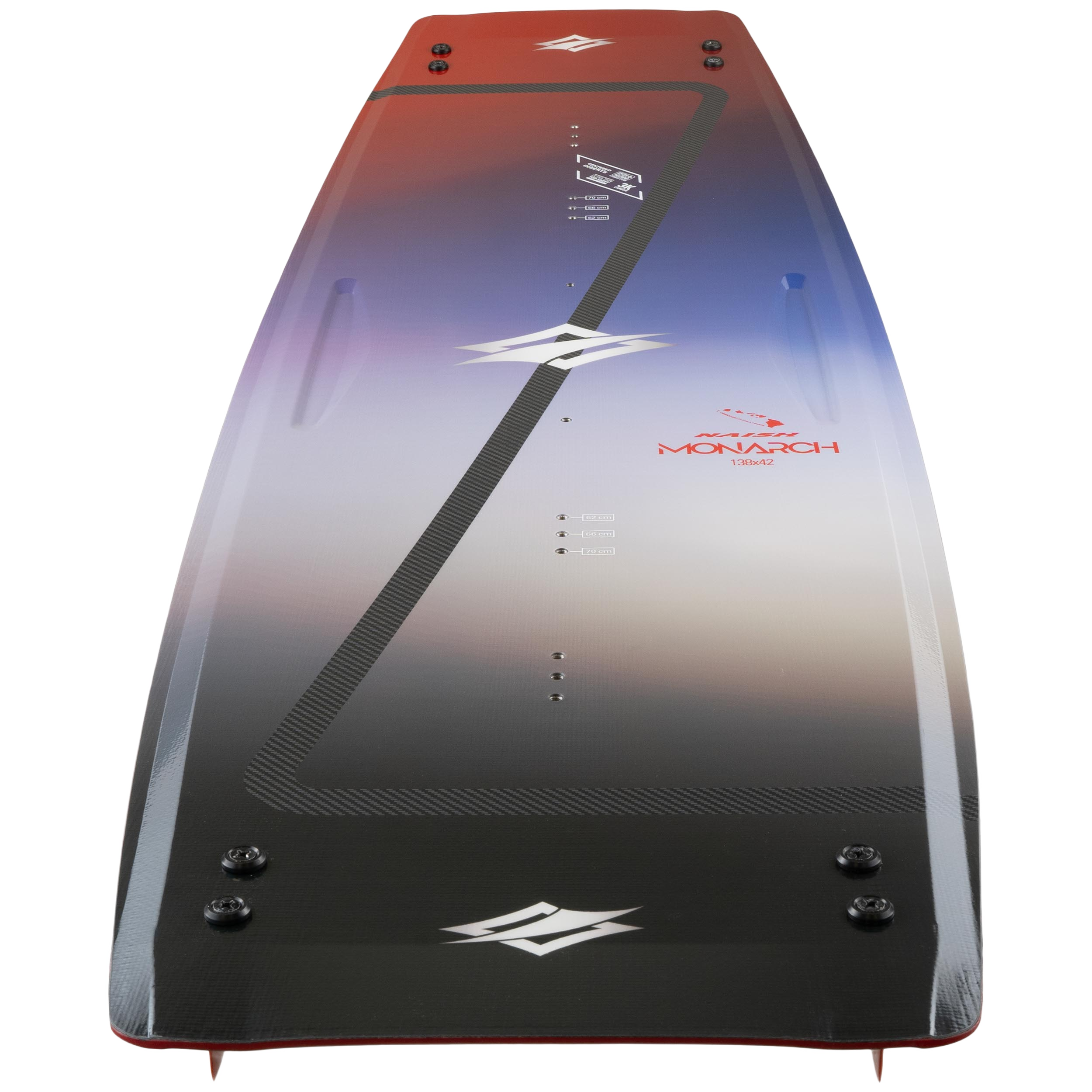 Naish Monarch NVision Twin tip 132 Black carbone