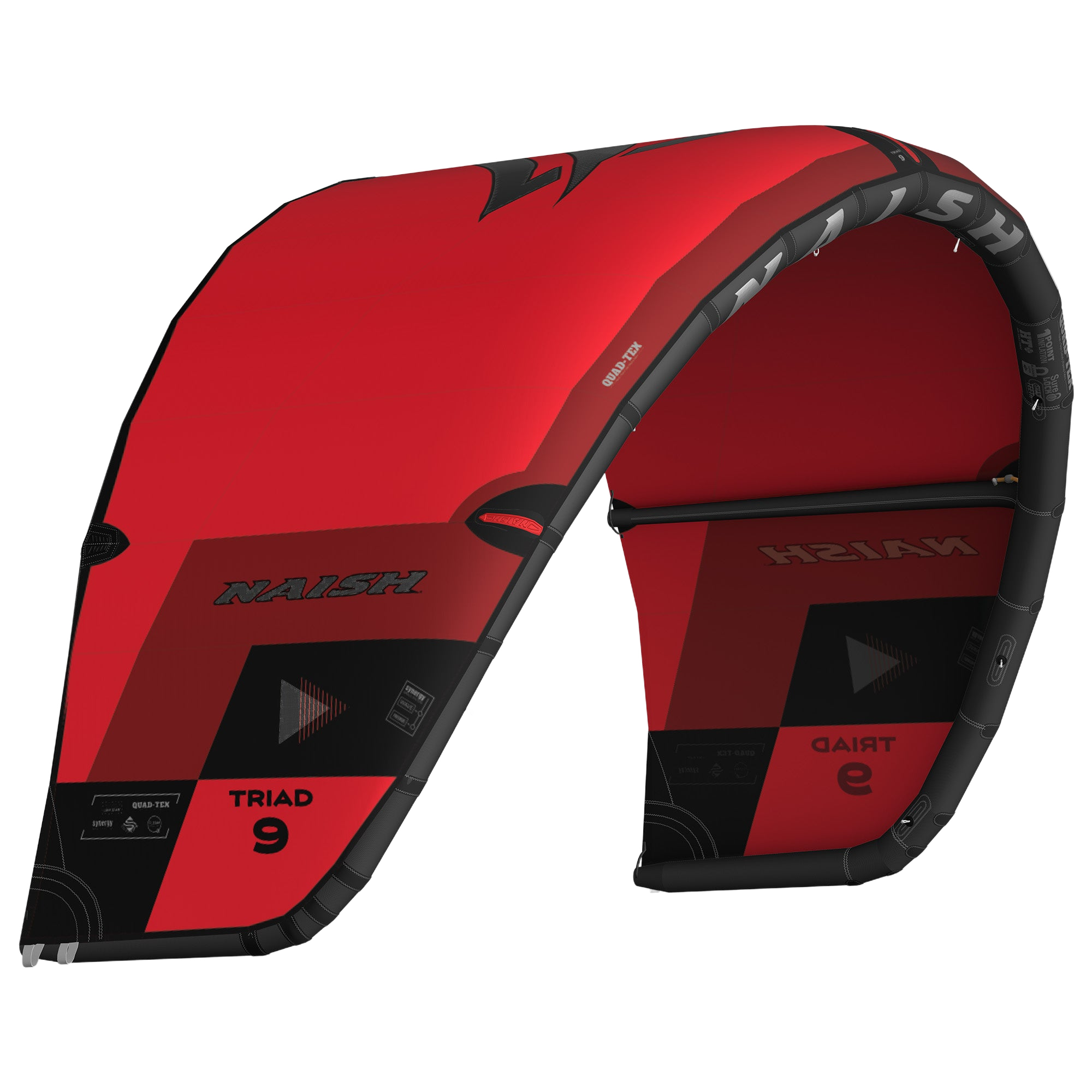 Naish Triad aile kitesurf 9 rouge Dacron