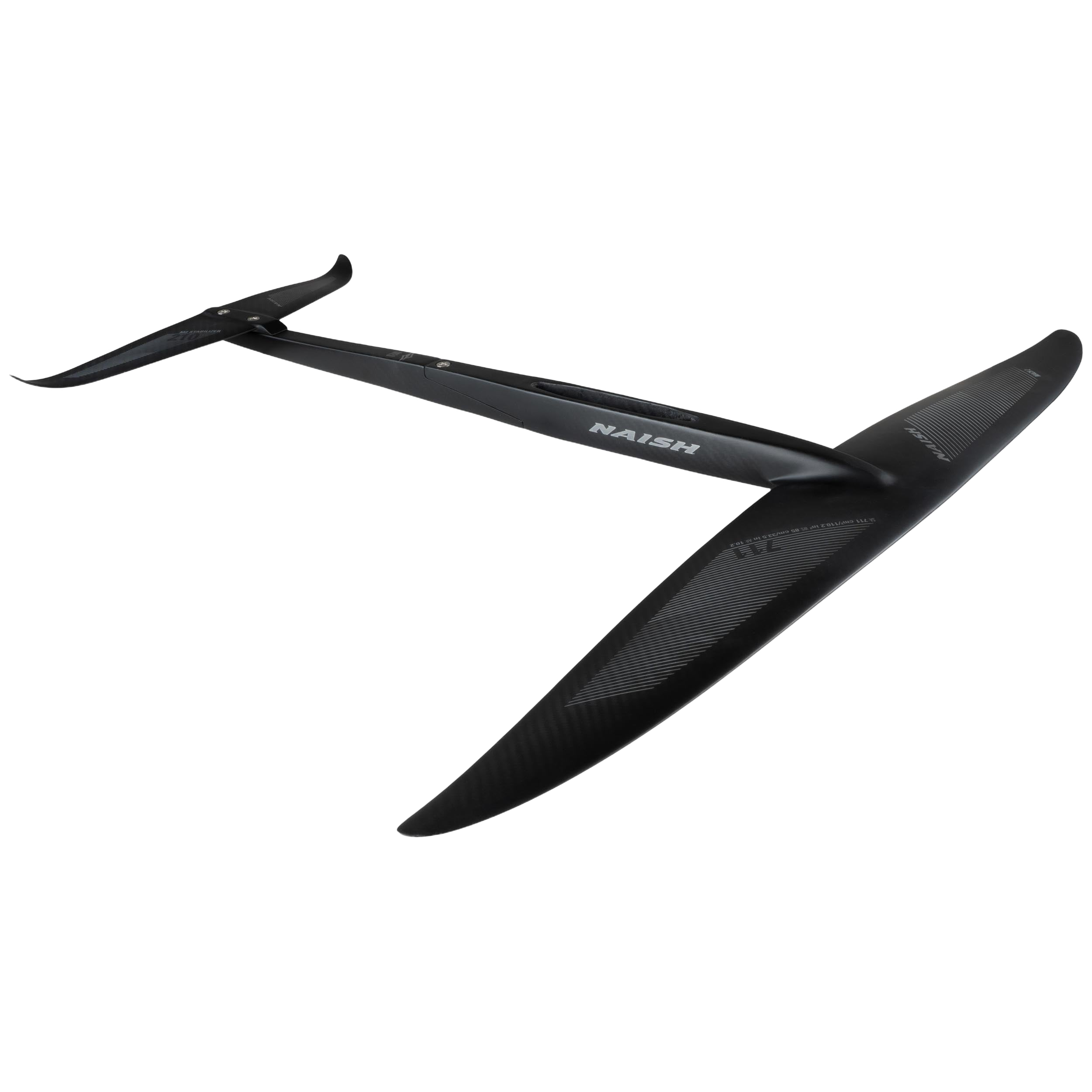Naish Mach-2 foil semi-complet noir 711 carbone