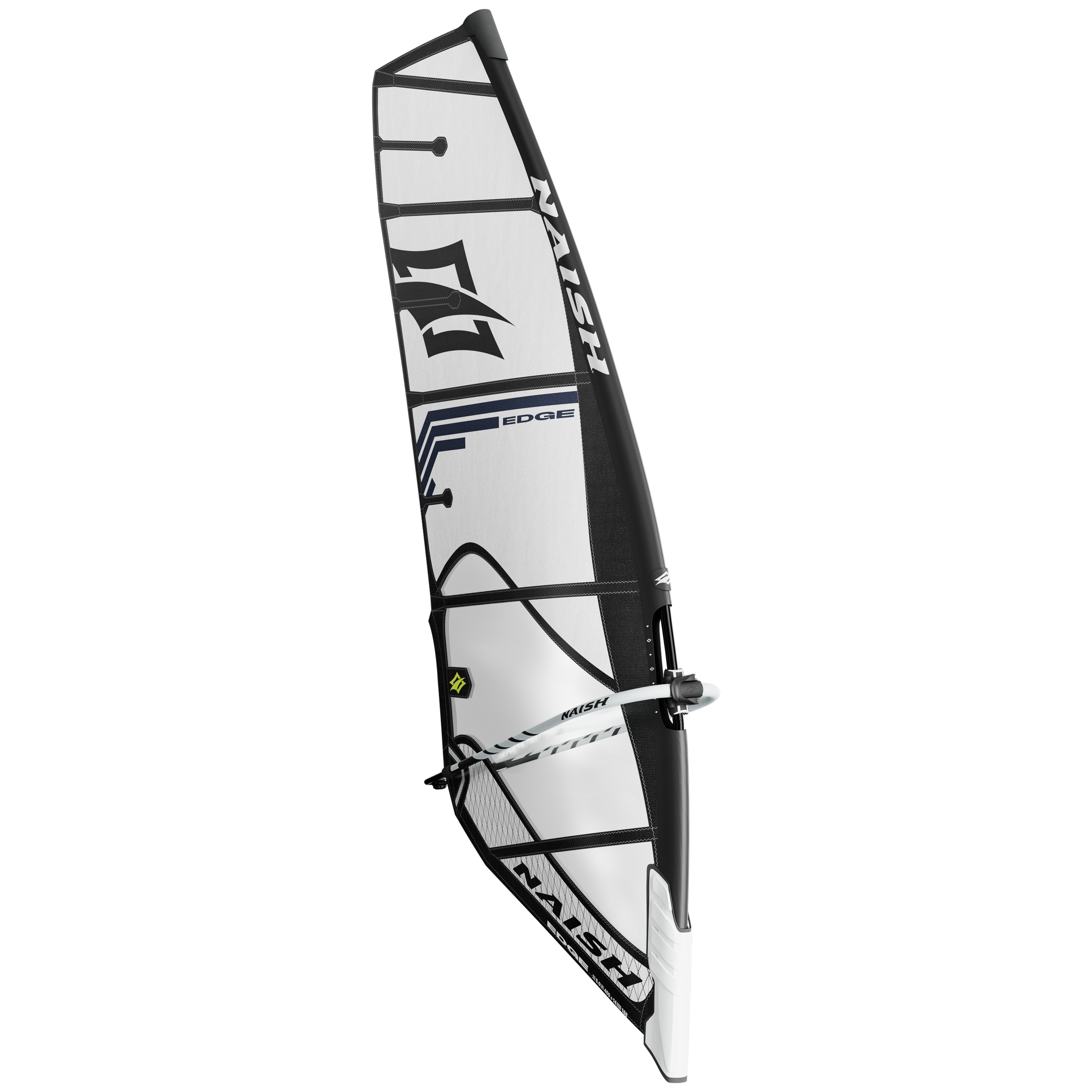 Naish Edge voile windsurf Blanc Bleu 5.0 freeride