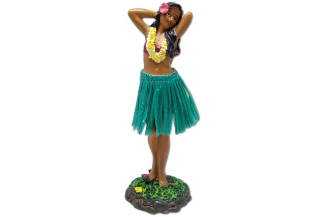 SURFPISTOLS Leilani Poupée hawaïenne hula 18 cm résine