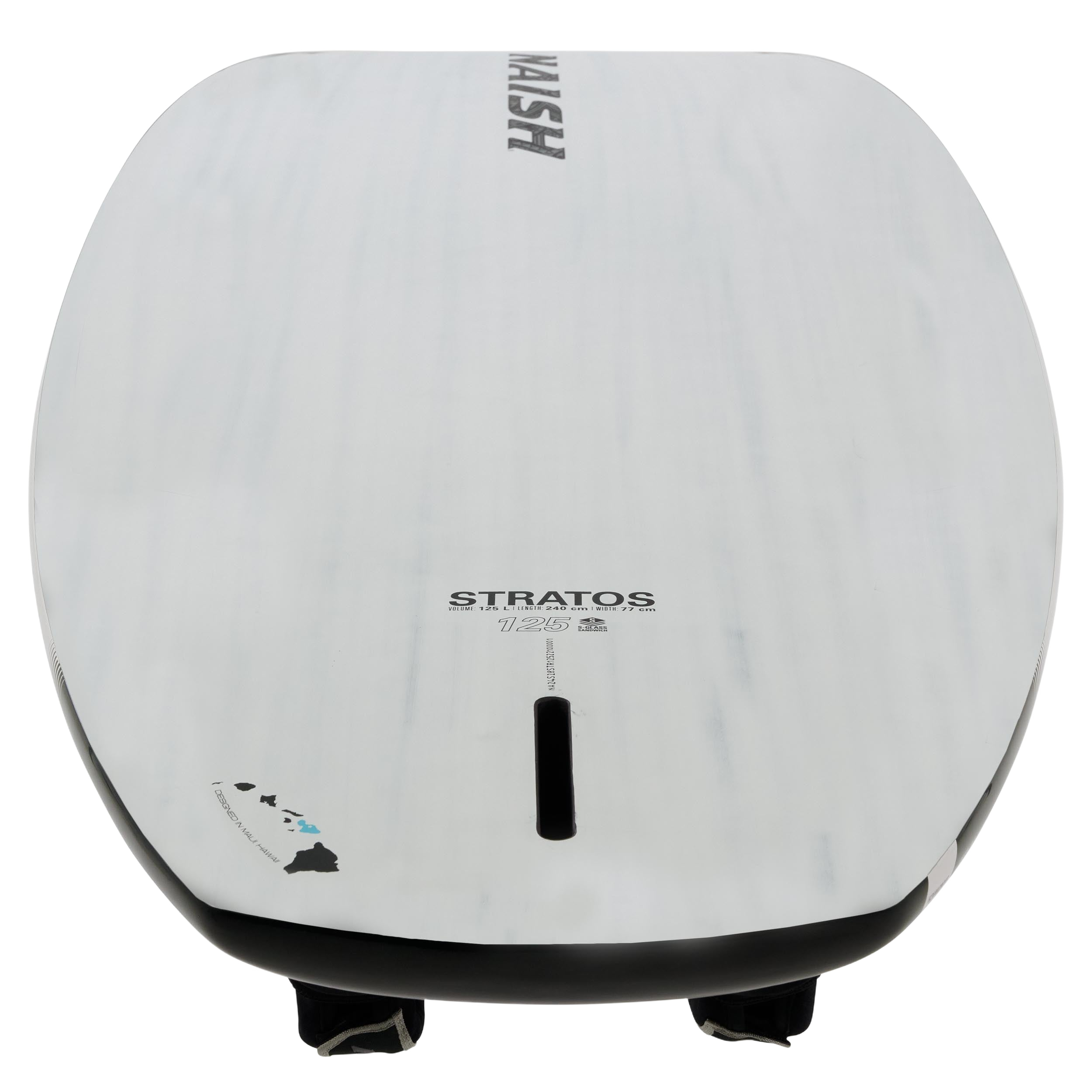 Naish Stratos Planche Windsurf Carbone 115 Noir/Blanc
